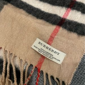 Burberry scarf